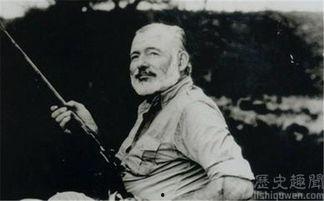 海明威的图片,硬汉文学巨擘的传奇人生